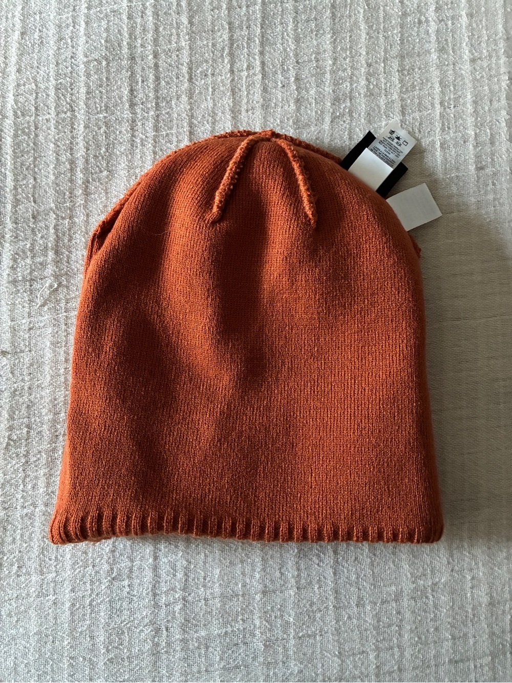 Texas Longhorns Logo Reversible Nike Burnt Orange Knit Beanie, Like New. - Picture 4 of 7